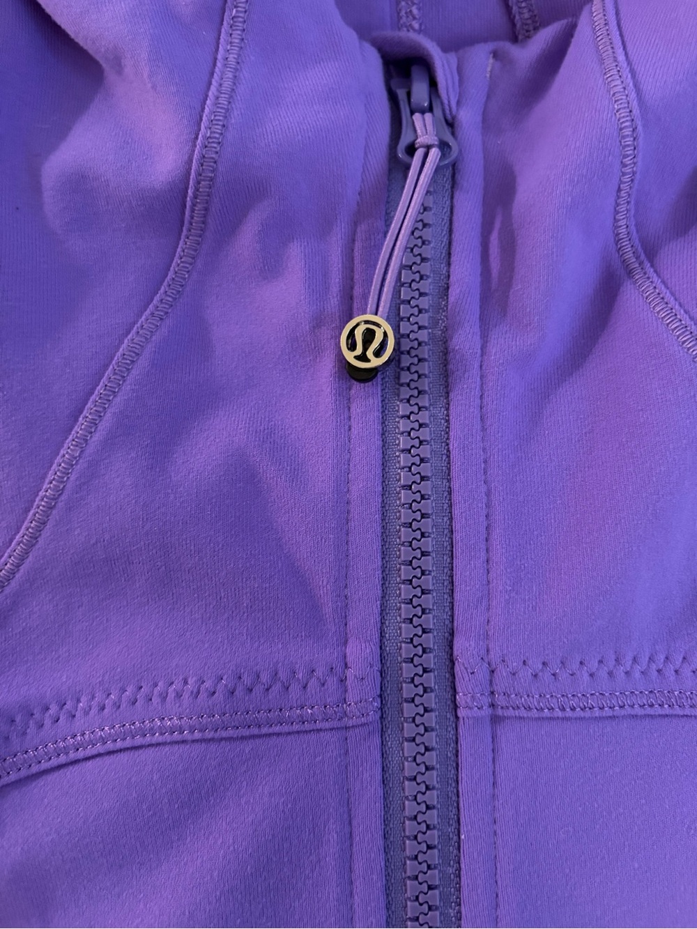 Lululemon Purple Align Zip Jacket - Picture 3 of 3